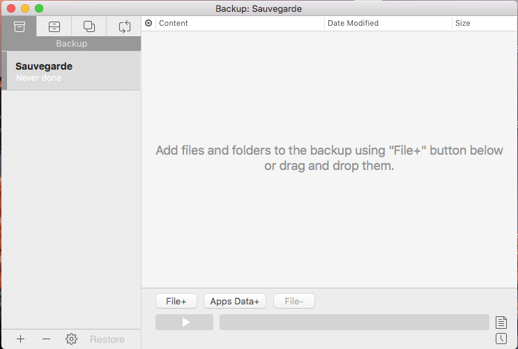 EaseUS Todo Backup pour Mac